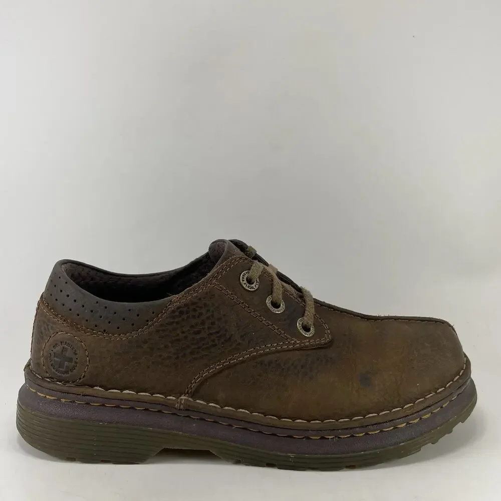 Dr. Martens Neville Mens Size 7 Brown Leather Oxford Lace Up Shoes Casual